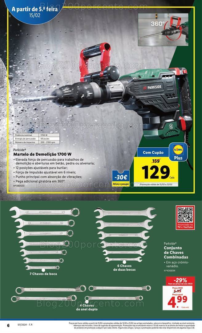 Antevisão Folheto LIDL Bazar Promoções de 15 a 21 fevereiro