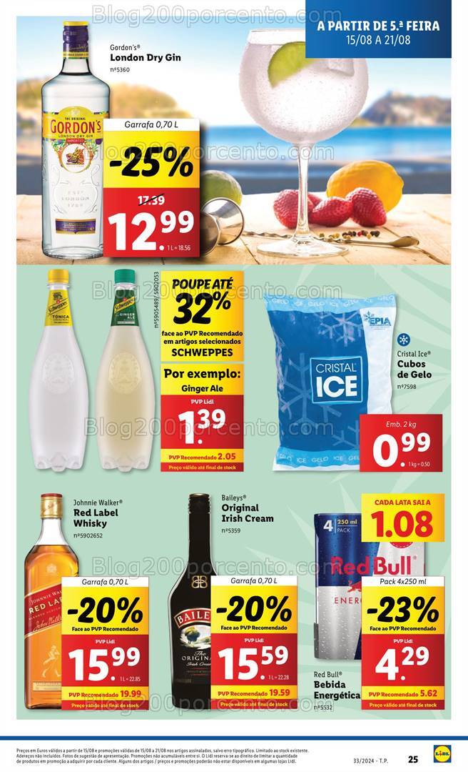 Antevisão Folheto LIDL Promoções de 15 a 21 agosto