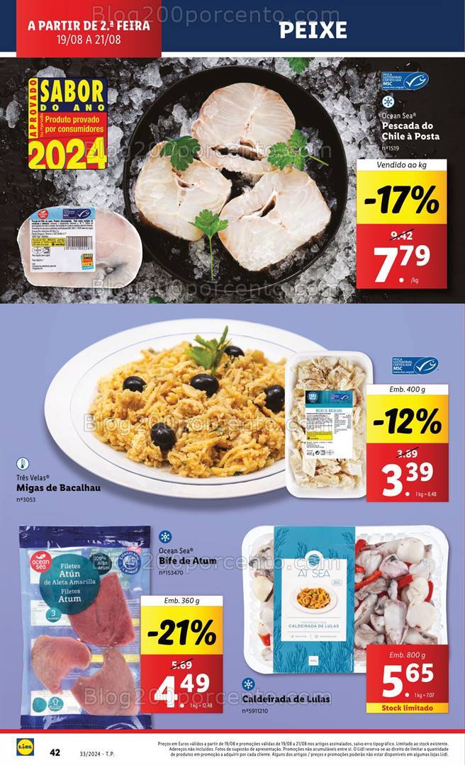 Antevisão Folheto LIDL Promoções de 15 a 21 agosto