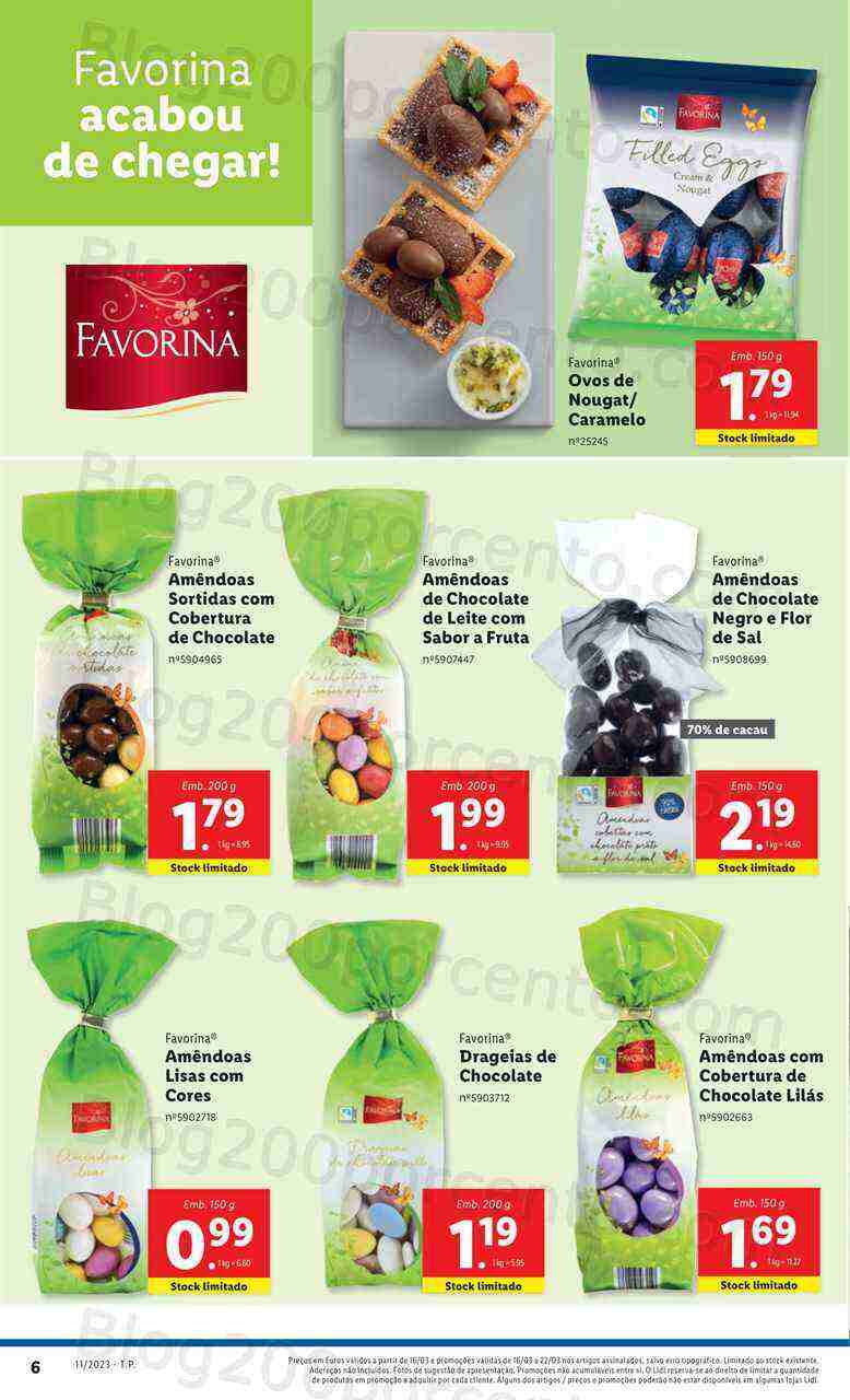 Antevisão Folheto LIDL Promoções de 16 a 22 março