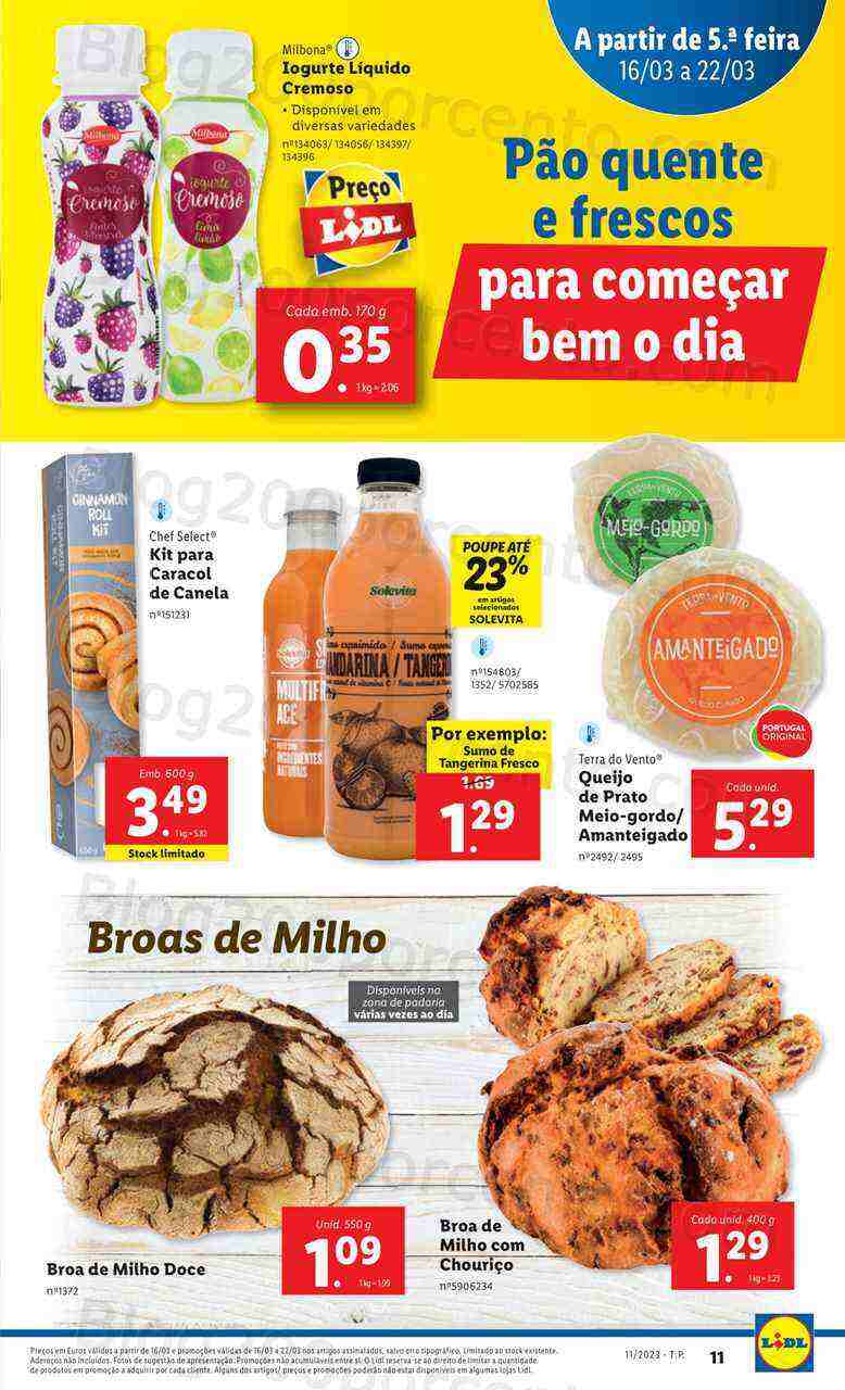 Antevisão Folheto LIDL Promoções de 16 a 22 março