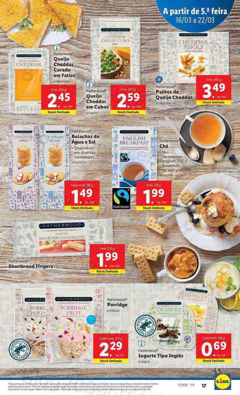 Antevisão Folheto LIDL Promoções de 16 a 22 março