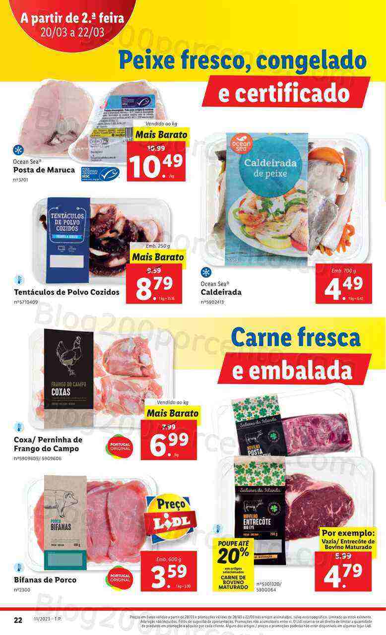 Antevisão Folheto LIDL Promoções de 16 a 22 março