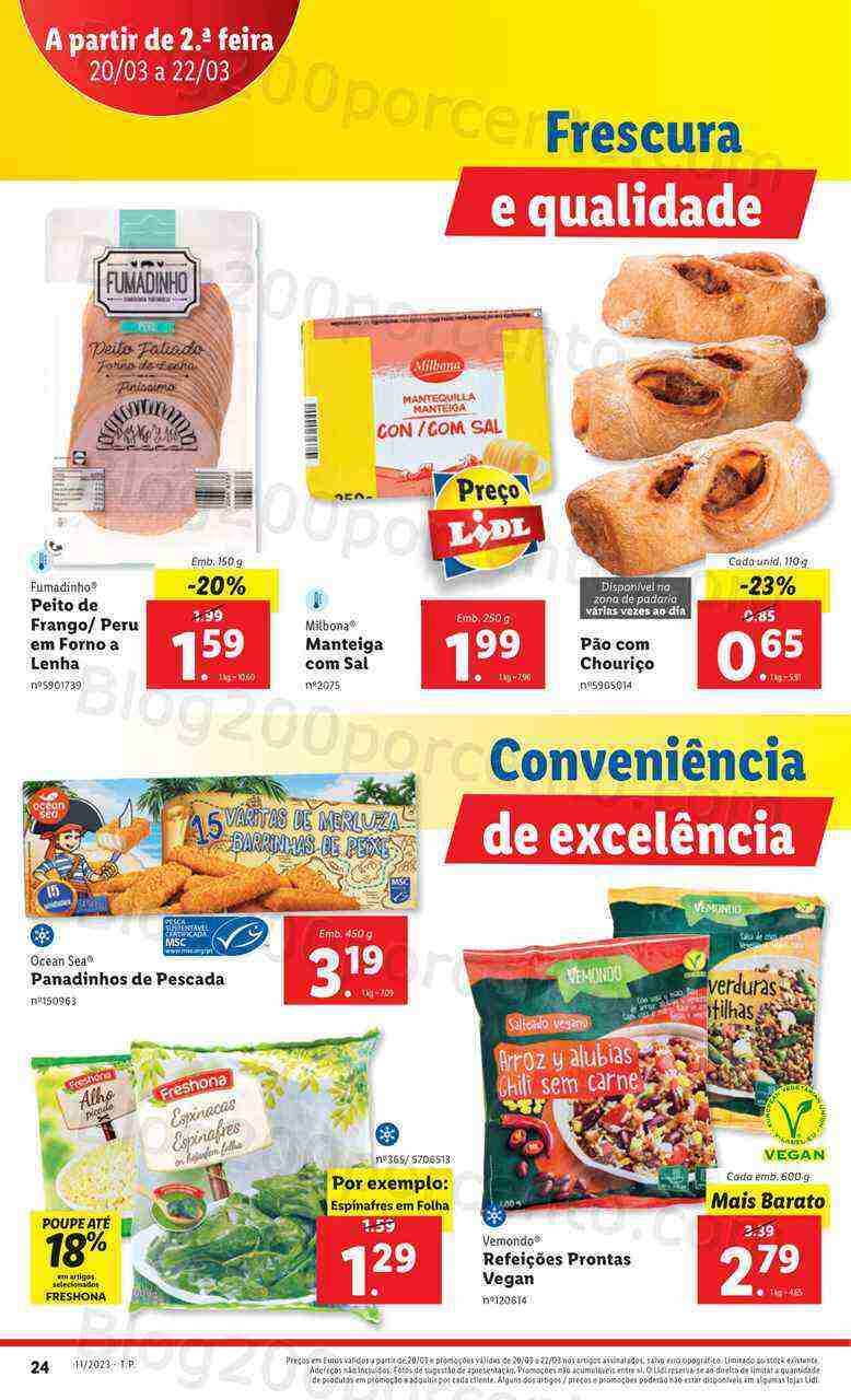 Antevisão Folheto LIDL Promoções de 16 a 22 março