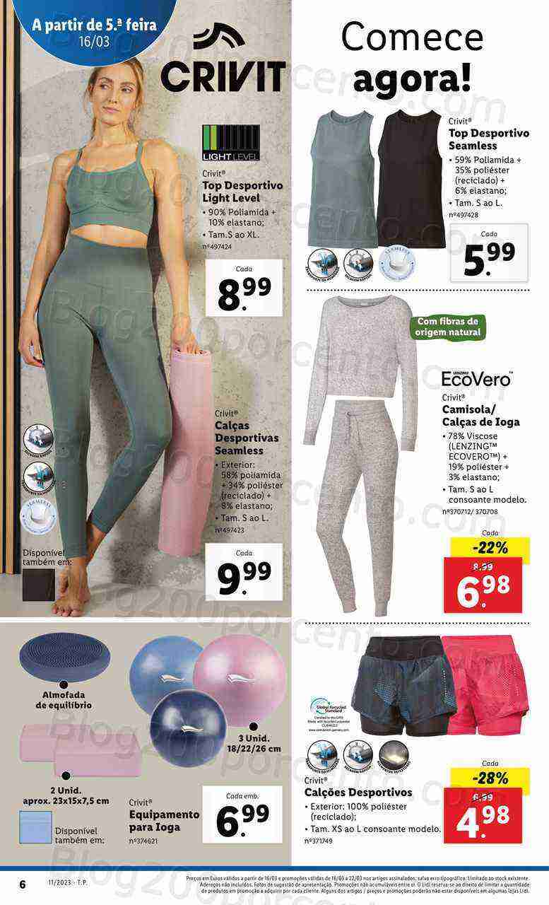 Antevisão Folheto LIDL Promoções de 16 a 22 março