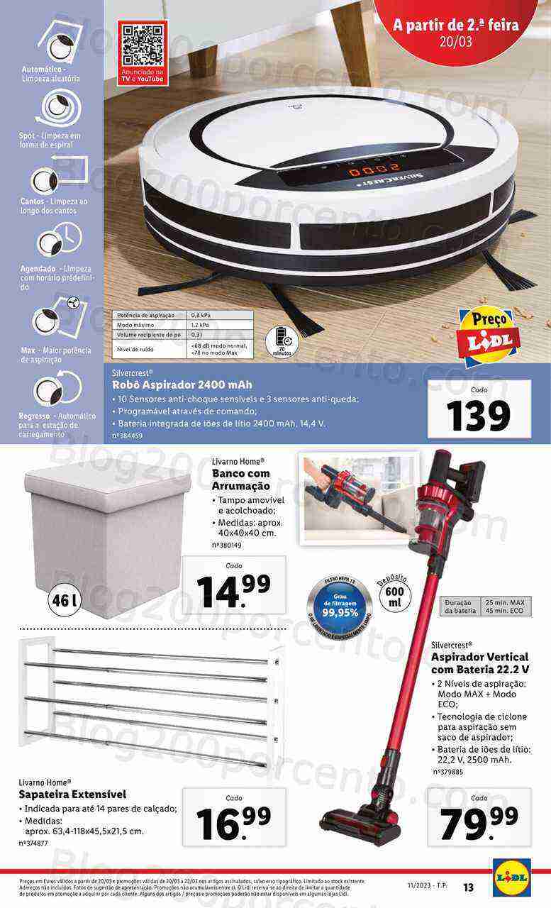 Antevisão Folheto LIDL Promoções de 16 a 22 março