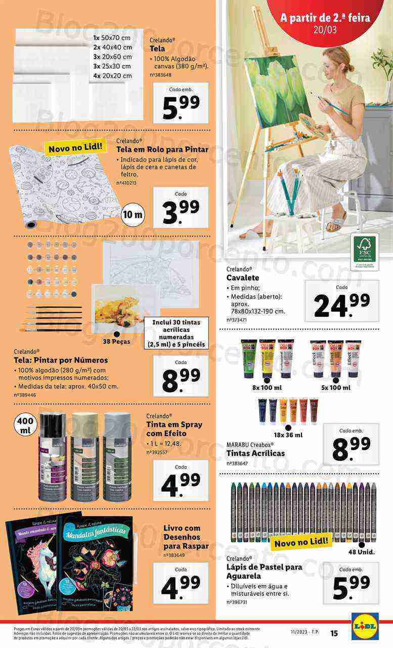 Antevisão Folheto LIDL Promoções de 16 a 22 março