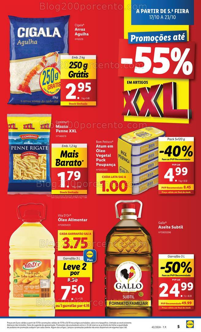 Antevisão Folheto LIDL Promoções de 17 a 23 outubro