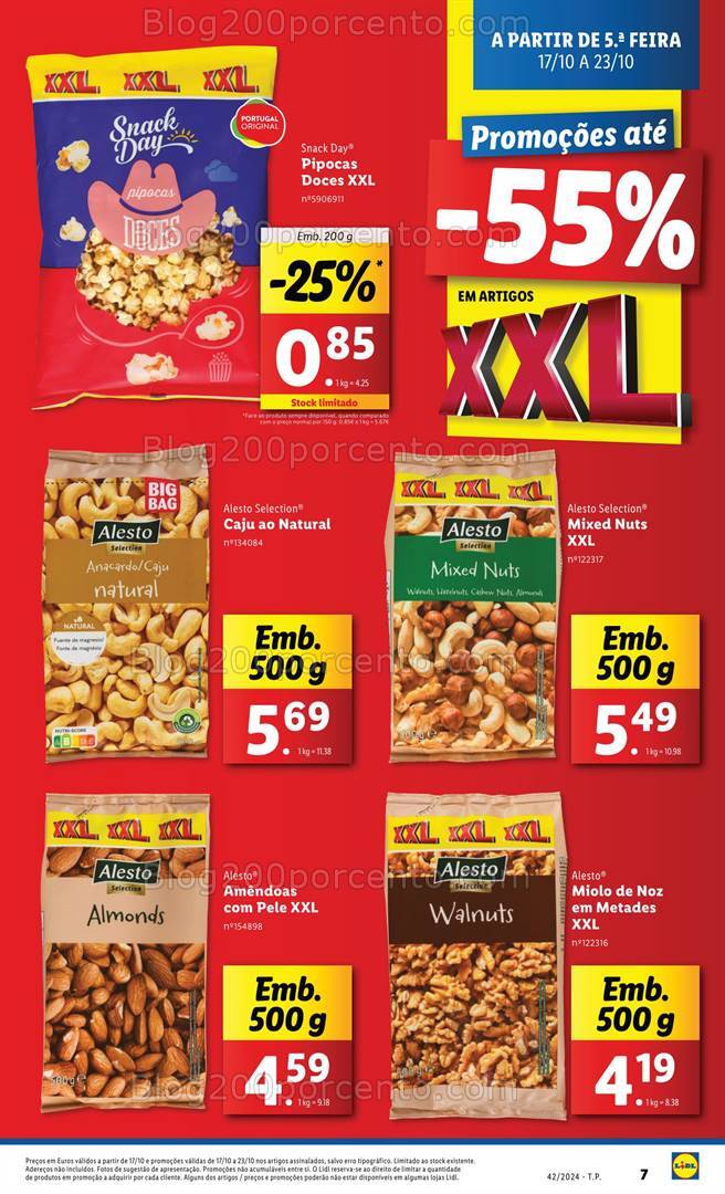 Antevisão Folheto LIDL Promoções de 17 a 23 outubro