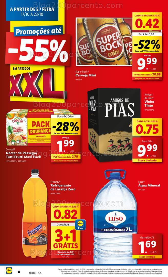 Antevisão Folheto LIDL Promoções de 17 a 23 outubro