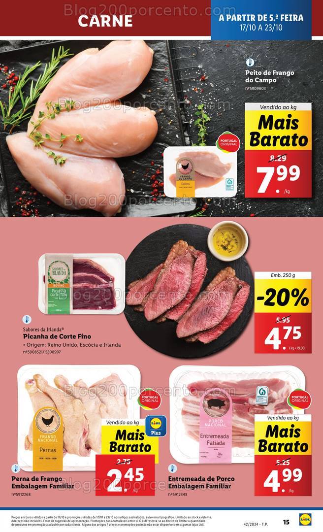 Antevisão Folheto LIDL Promoções de 17 a 23 outubro