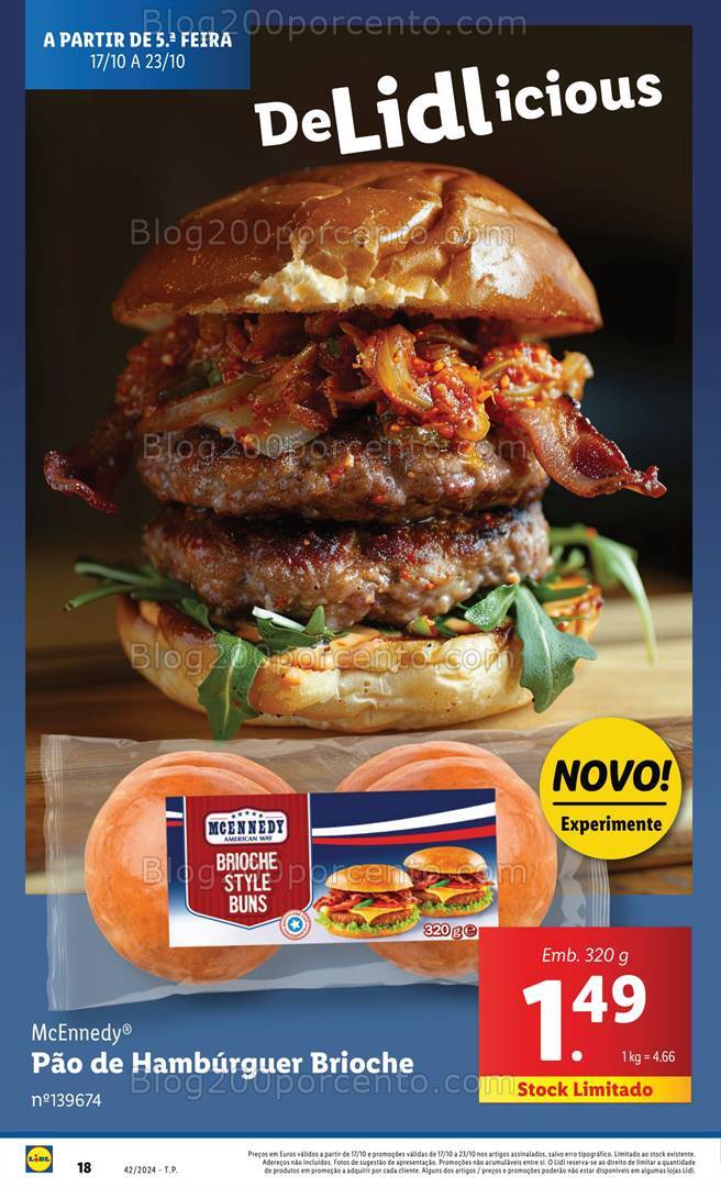 Antevisão Folheto LIDL Promoções de 17 a 23 outubro