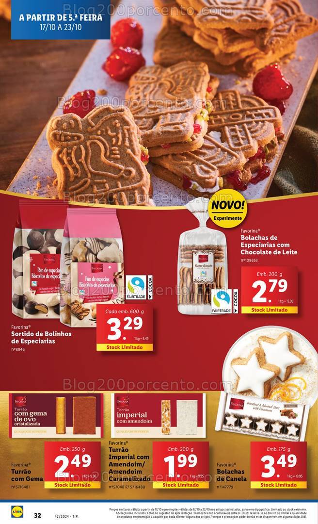 Antevisão Folheto LIDL Promoções de 17 a 23 outubro