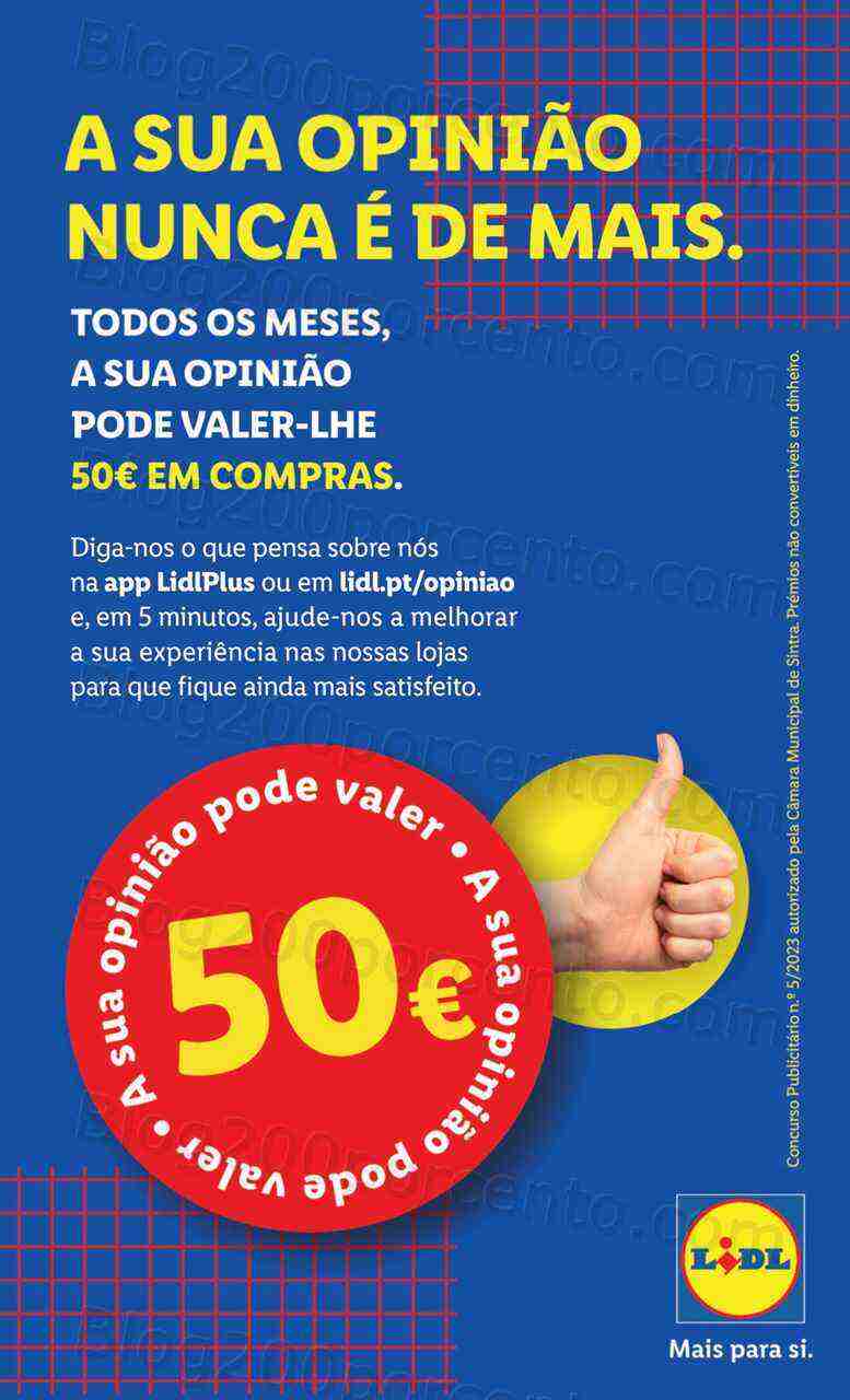 Antevisão Folheto LIDL Promoções de 18 a 24 maio