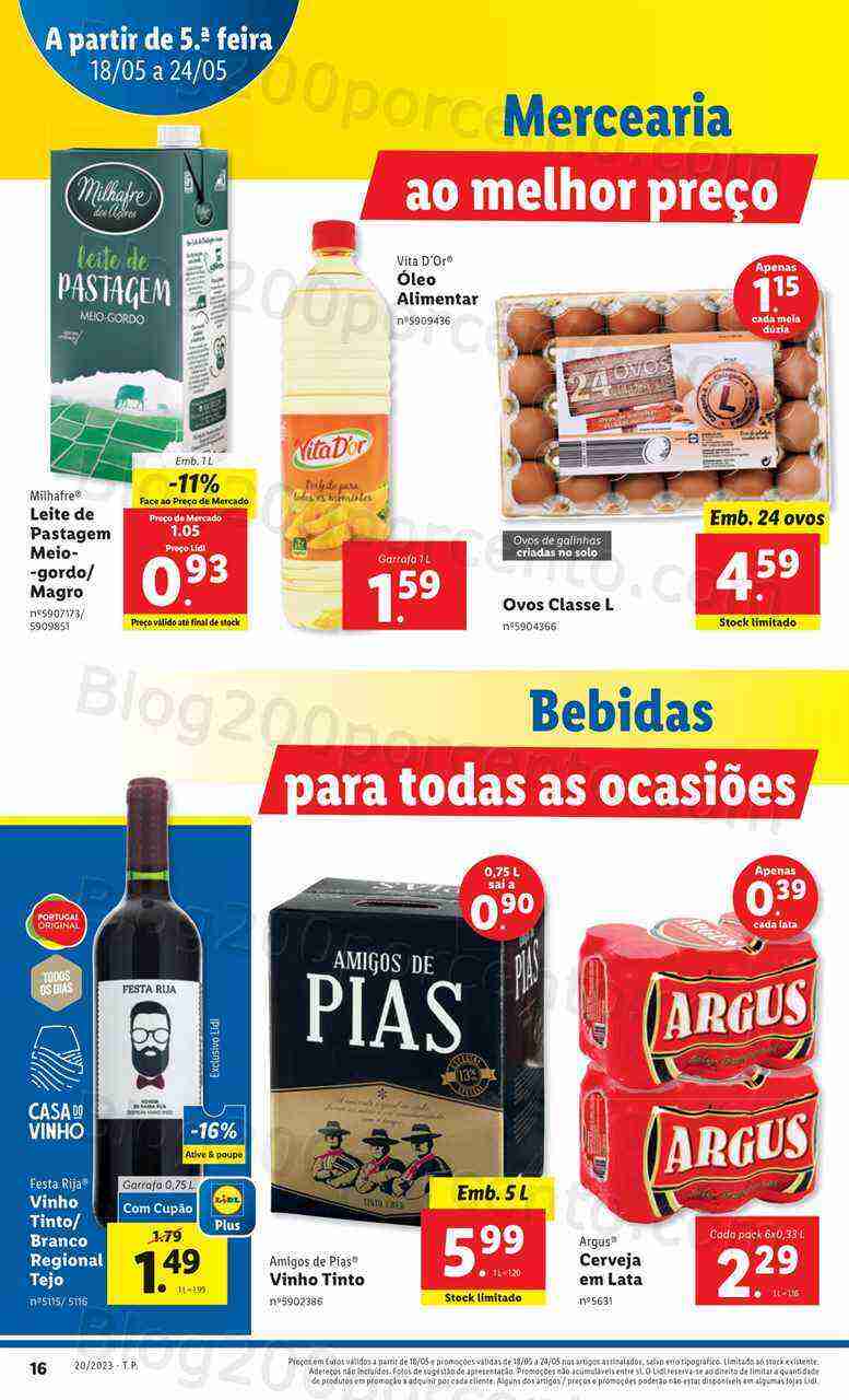 Antevisão Folheto LIDL Promoções de 18 a 24 maio