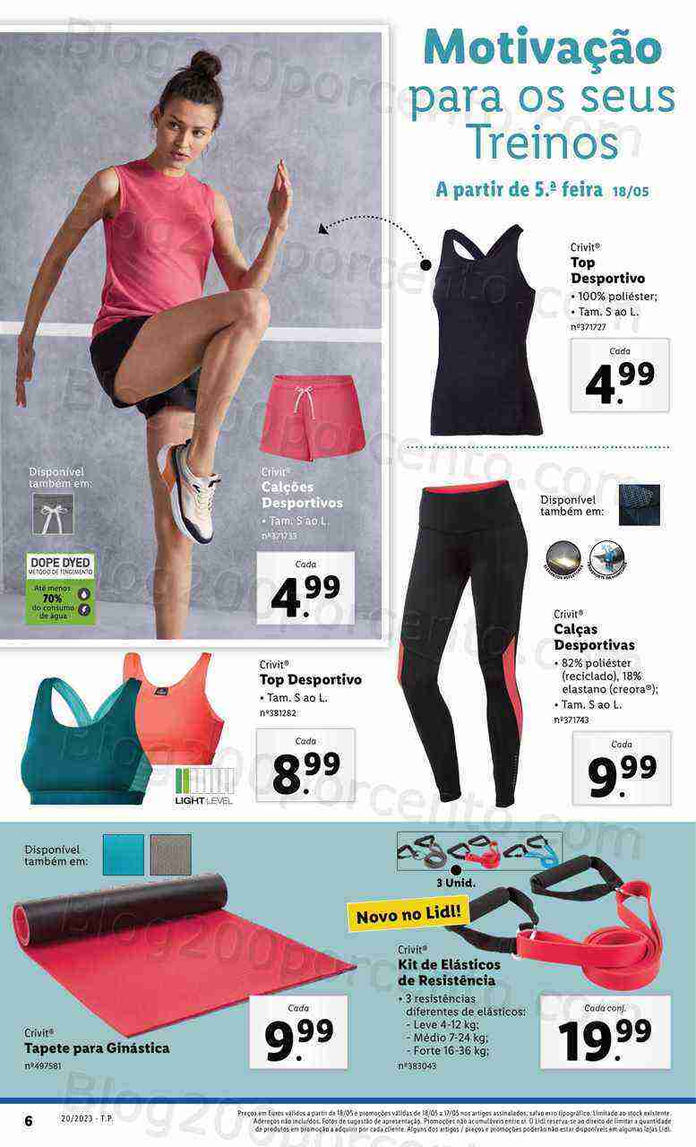 Antevisão Folheto LIDL Promoções Bazar Promoções de 18 a 24 maio