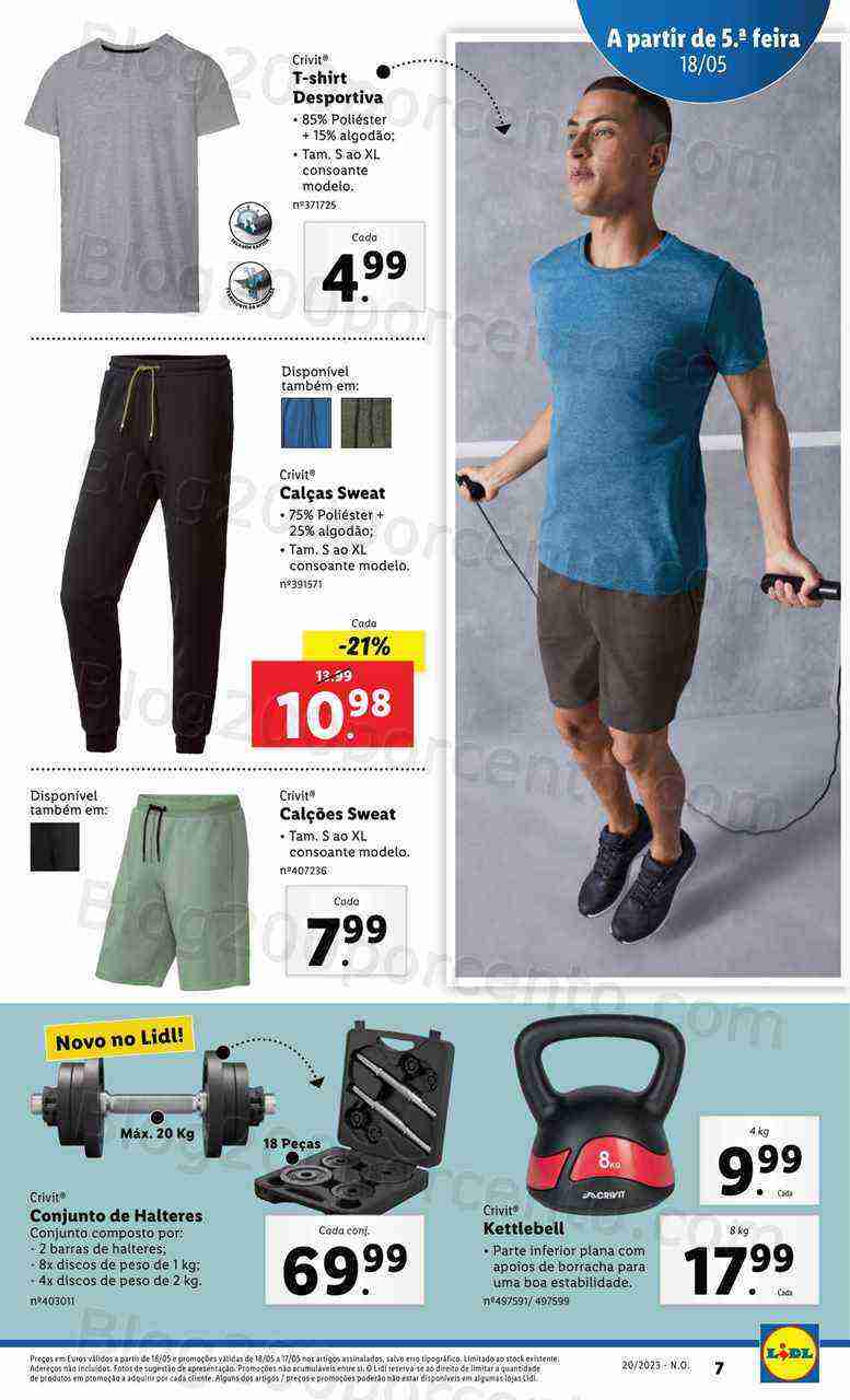 Antevisão Folheto LIDL Promoções Bazar Promoções de 18 a 24 maio