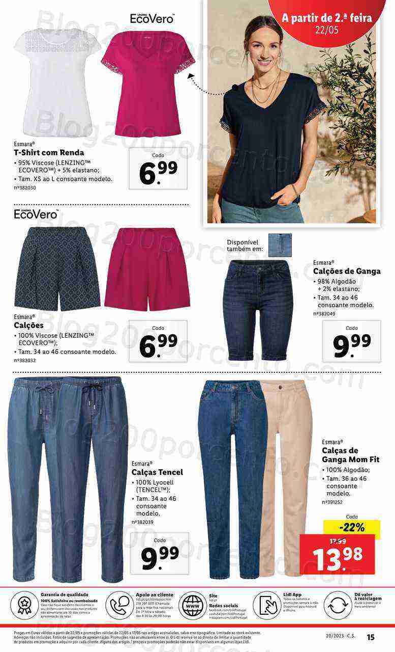 Antevisão Folheto LIDL Promoções Bazar Promoções de 18 a 24 maio