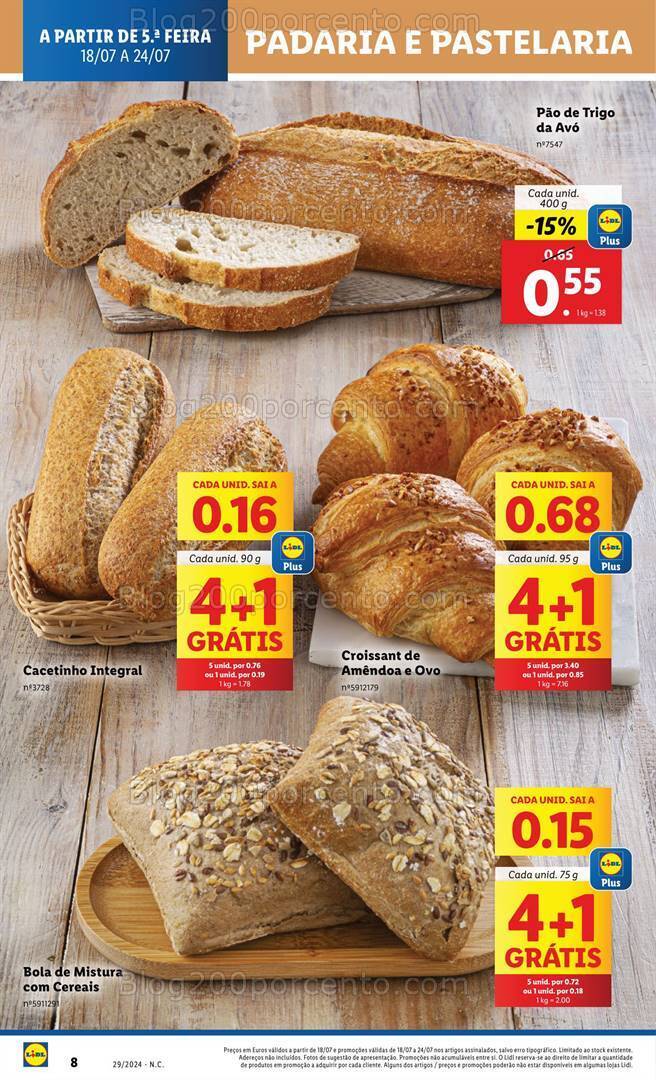 Antevisão Folheto LIDL Promoções de 18 a 24 julho