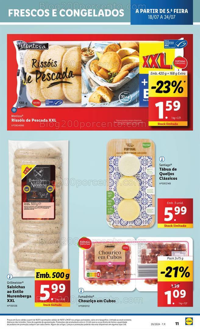 Antevisão Folheto LIDL Promoções de 18 a 24 julho