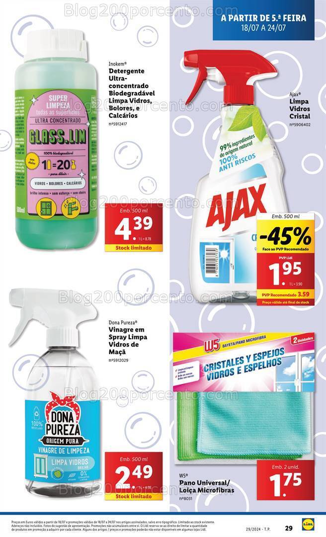 Antevisão Folheto LIDL Promoções de 18 a 24 julho