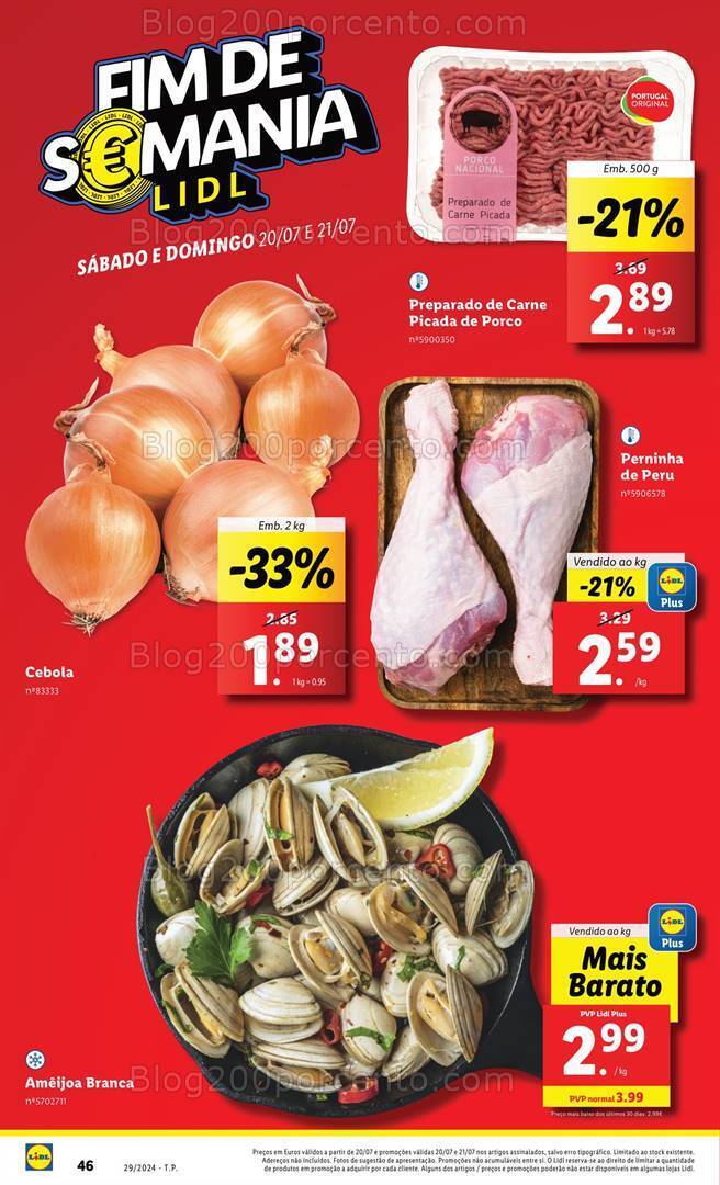 Antevisão Folheto LIDL Promoções de 18 a 24 julho