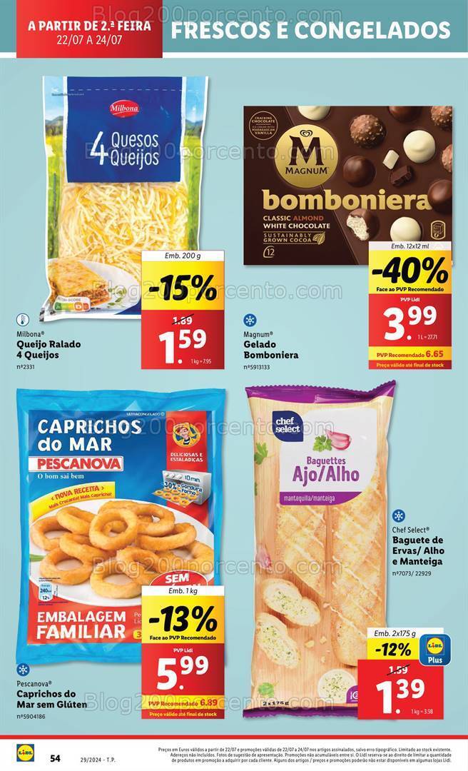 Antevisão Folheto LIDL Promoções de 18 a 24 julho