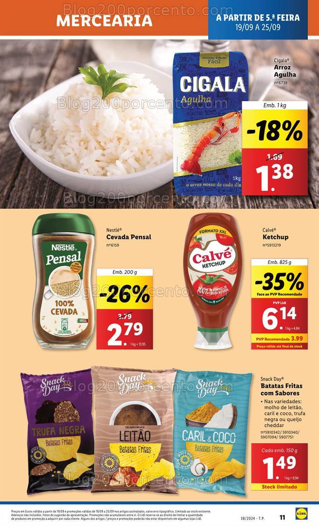 Antevisão Folheto LIDL Promoções de 19 a 25 setembro