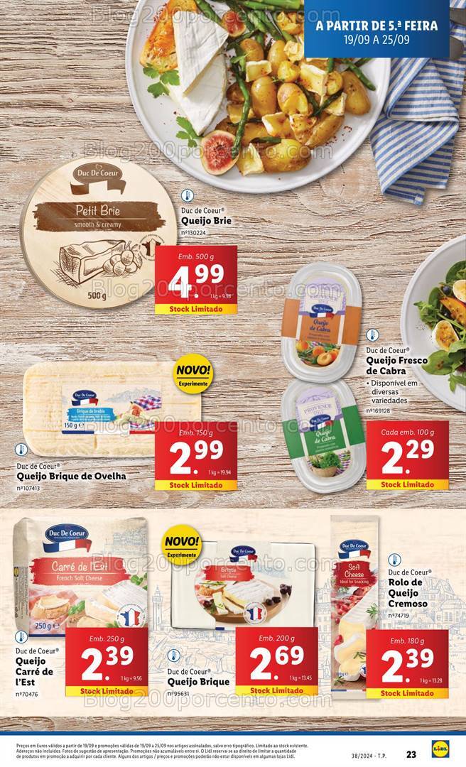 Antevisão Folheto LIDL Sabores do Mundo Promoções de 19 a 25 setembro