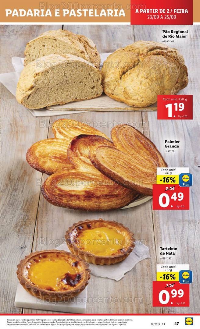 Antevisão Folheto LIDL Supermercado Promoções de 23 a 25 setembro