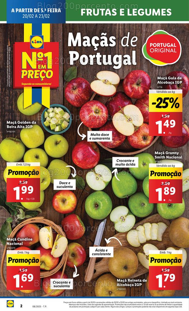 Antevisão Folheto LIDL Promoções de 20 a 26 fevereiro