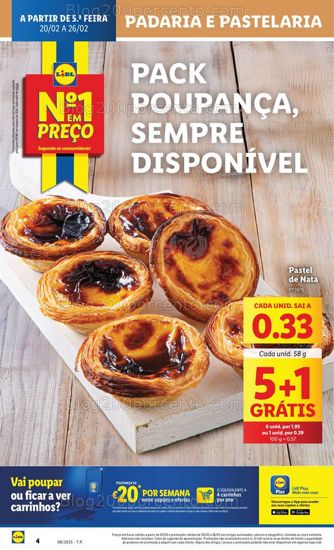Antevisão Folheto LIDL Promoções de 20 a 26 fevereiro