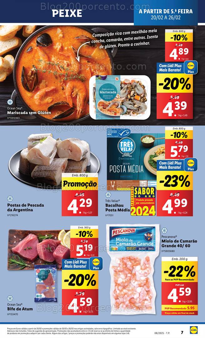 Antevisão Folheto LIDL Promoções de 20 a 26 fevereiro
