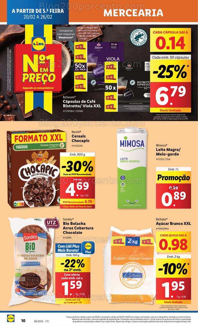 Antevisão Folheto LIDL Promoções de 20 a 26 fevereiro