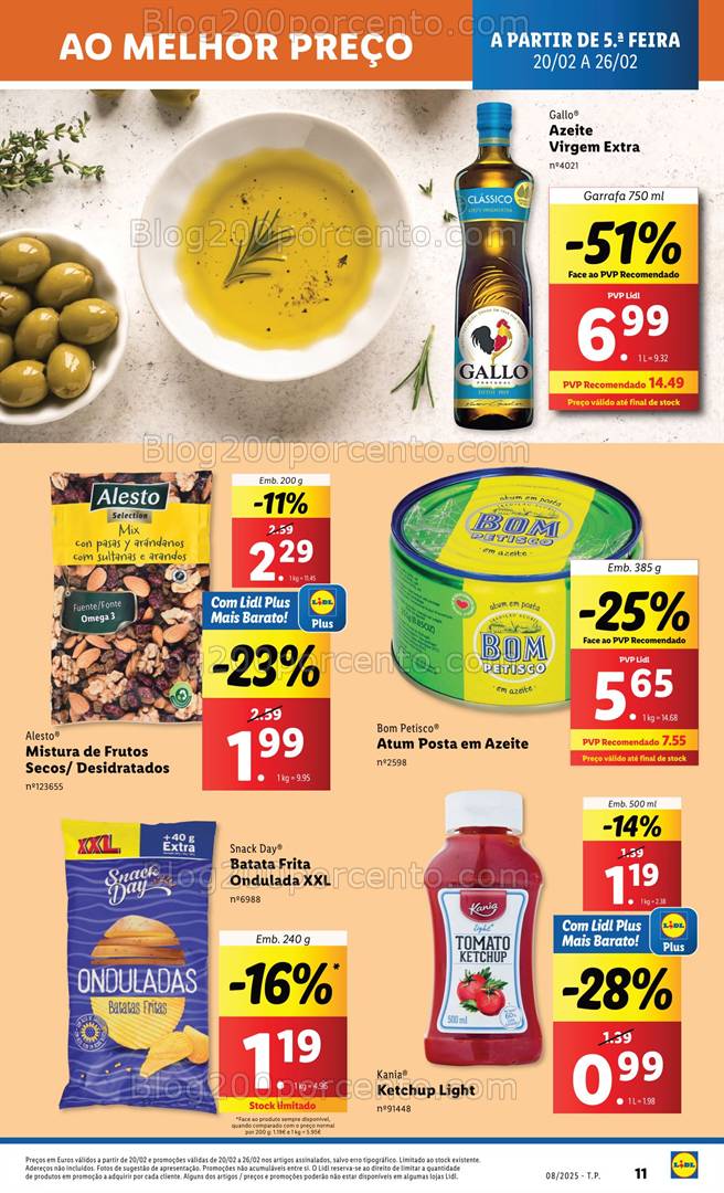Antevisão Folheto LIDL Promoções de 20 a 26 fevereiro