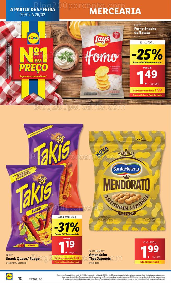Antevisão Folheto LIDL Promoções de 20 a 26 fevereiro