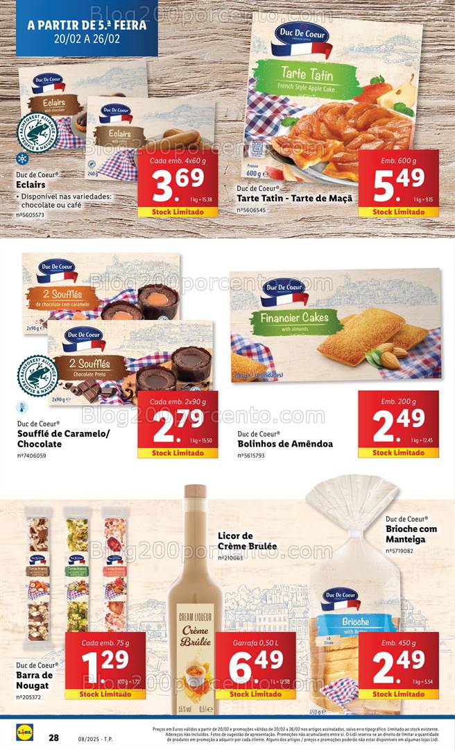 Antevisão Folheto LIDL Promoções de 20 a 26 fevereiro