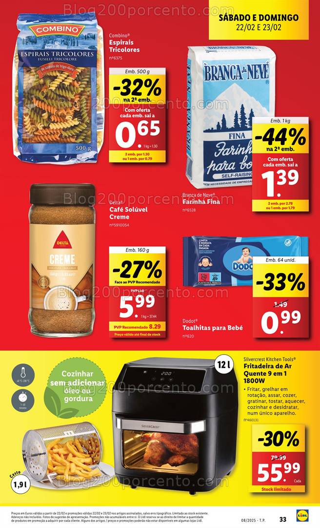 Antevisão Folheto LIDL Promoções de 20 a 26 fevereiro