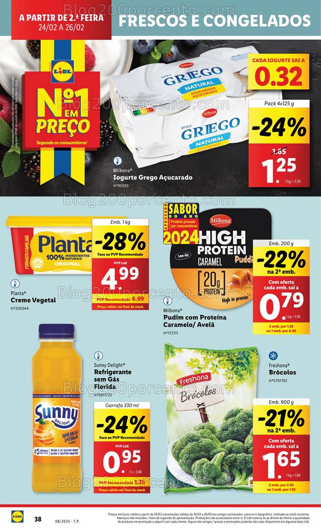 Antevisão Folheto LIDL Supermercado Promoções de 24 a 26 fevereiro