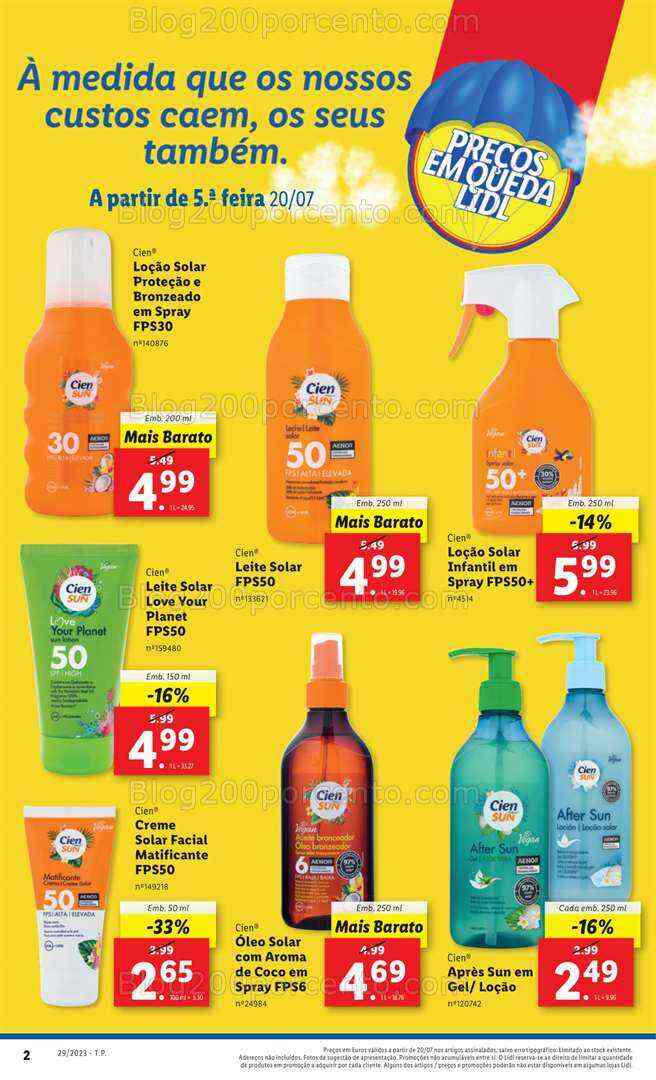 Antevisão Folheto LIDL Promoções de 20 a 26 julho - Edição Digital