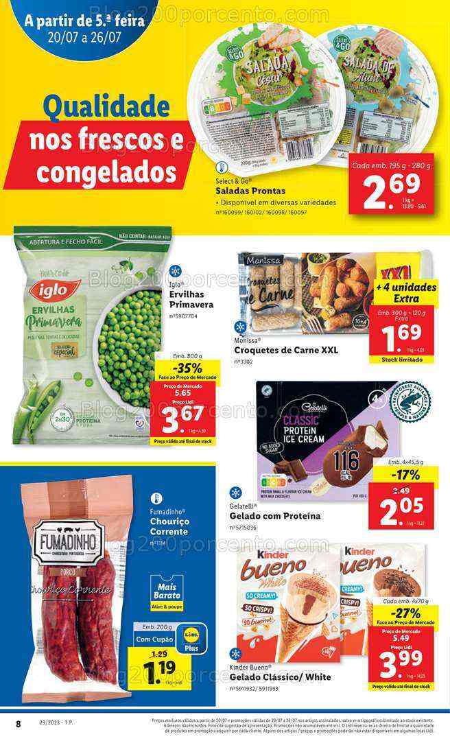 Antevisão Folheto LIDL Promoções de 20 a 26 julho - Edição Digital