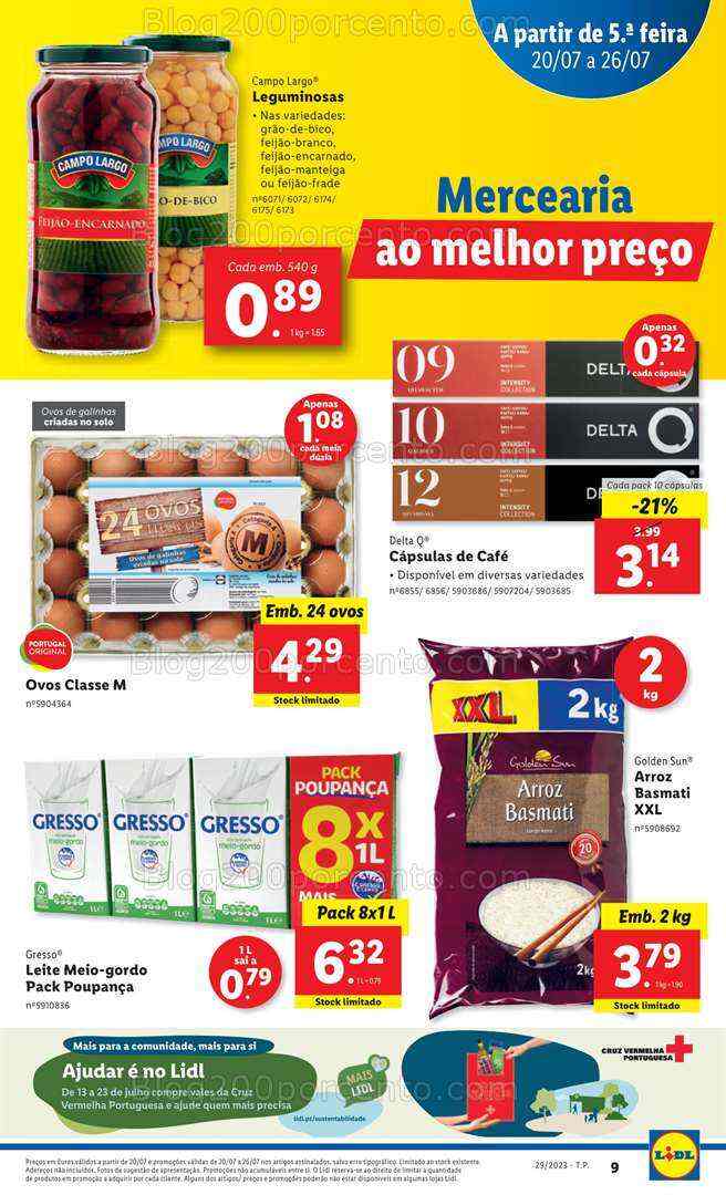 Antevisão Folheto LIDL Promoções de 20 a 26 julho - Edição Digital