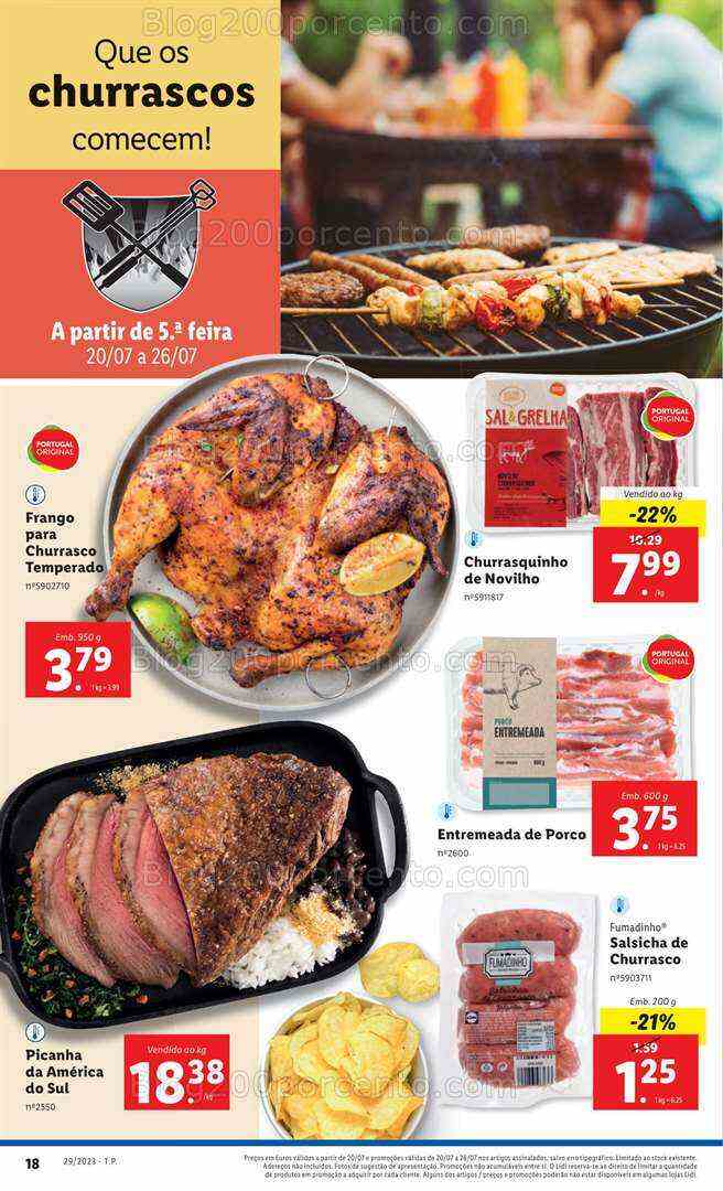 Antevisão Folheto LIDL Promoções de 20 a 26 julho - Edição Digital