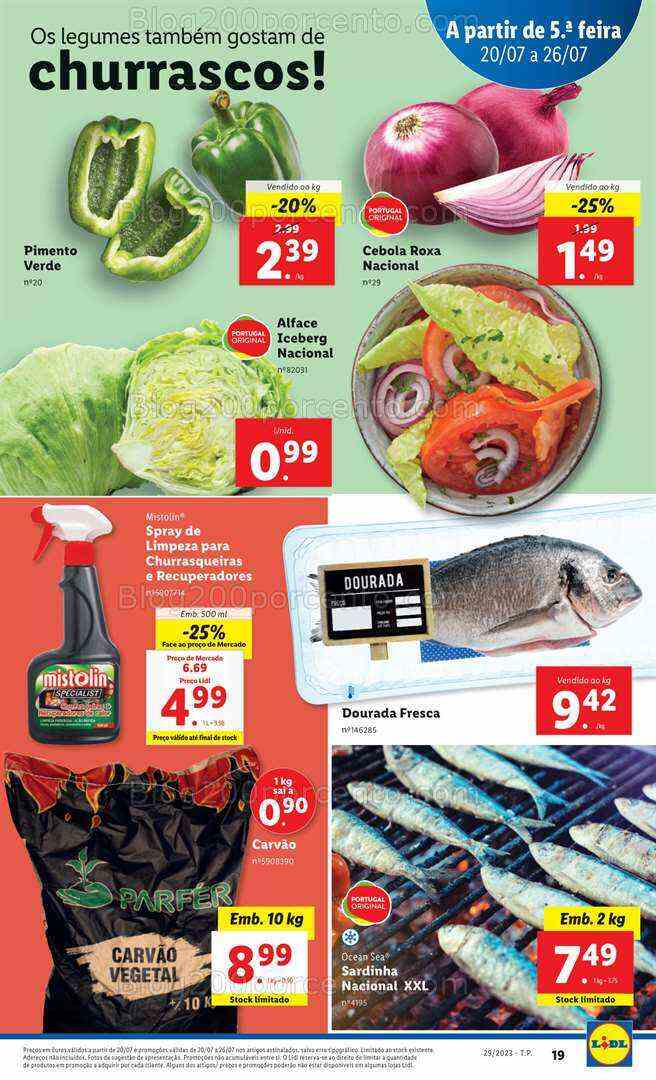 Antevisão Folheto LIDL Promoções de 20 a 26 julho - Edição Digital
