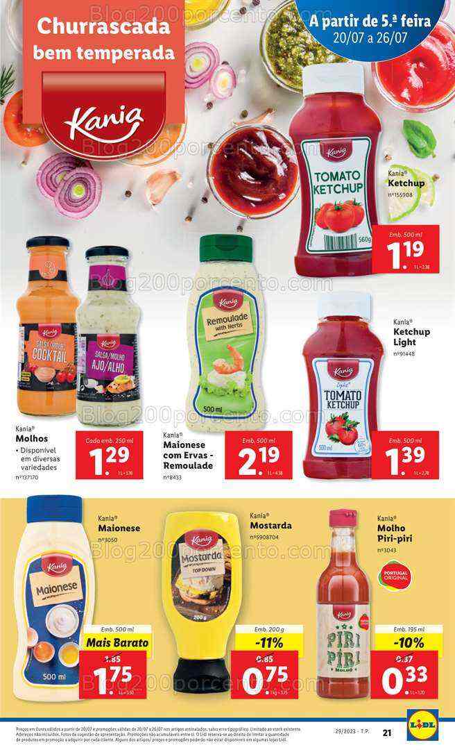 Antevisão Folheto LIDL Promoções de 20 a 26 julho - Edição Digital