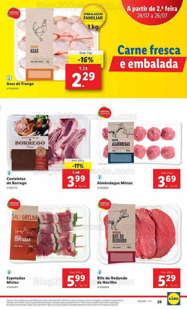 Antevisão Folheto LIDL Promoções de 20 a 26 julho - Edição Digital