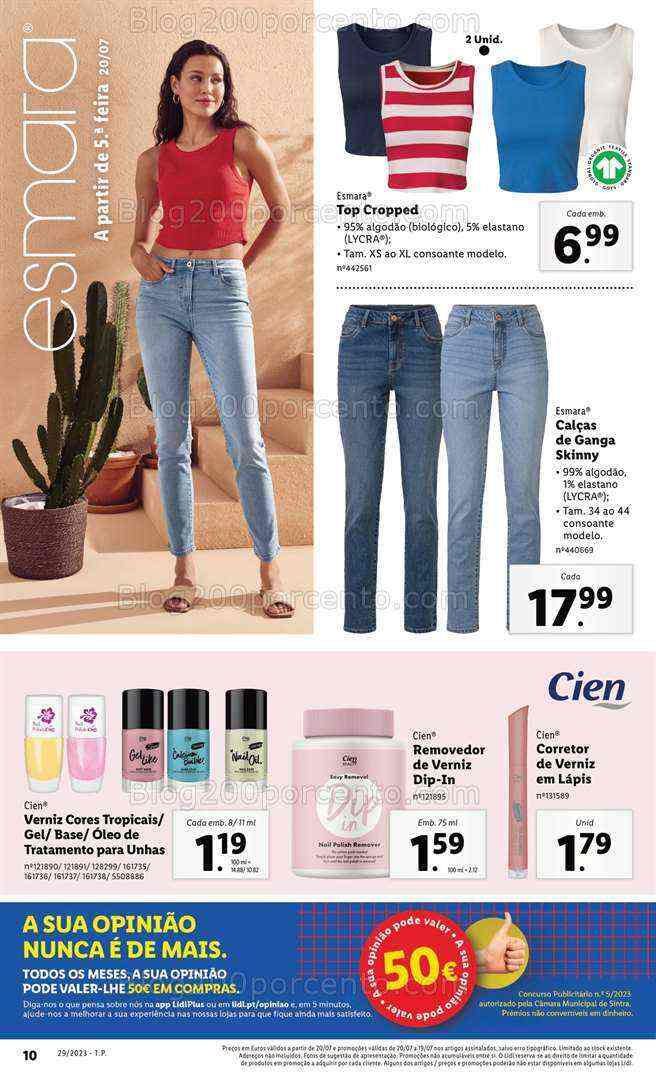 Antevisão Folheto LIDL Bazar Promoções de 20 a 26 julho