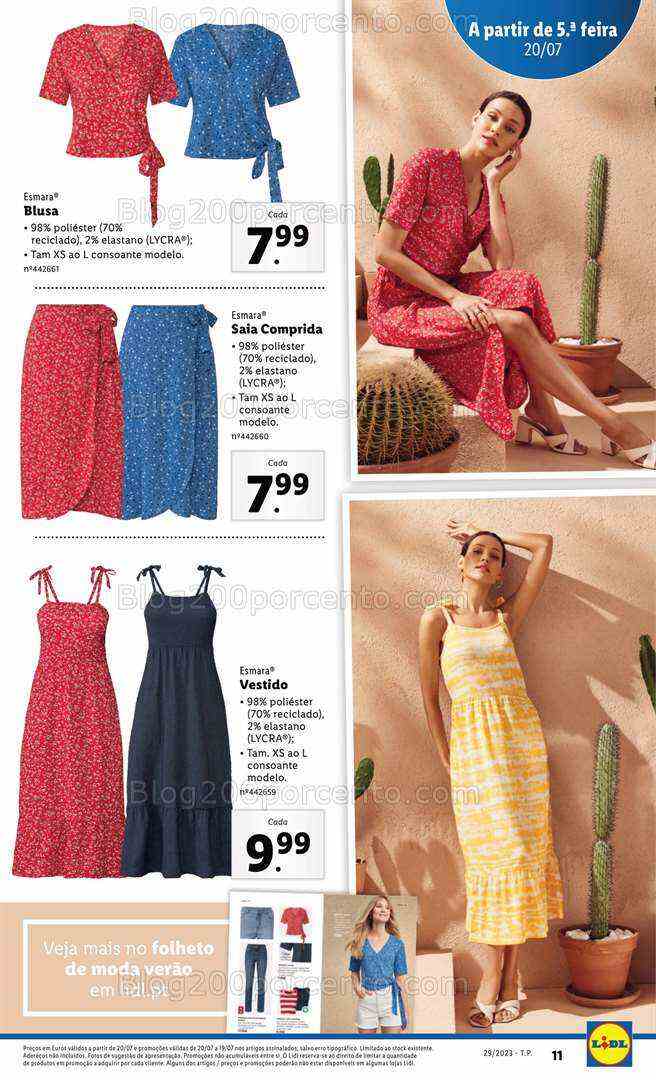 Antevisão Folheto LIDL Bazar Promoções de 20 a 26 julho