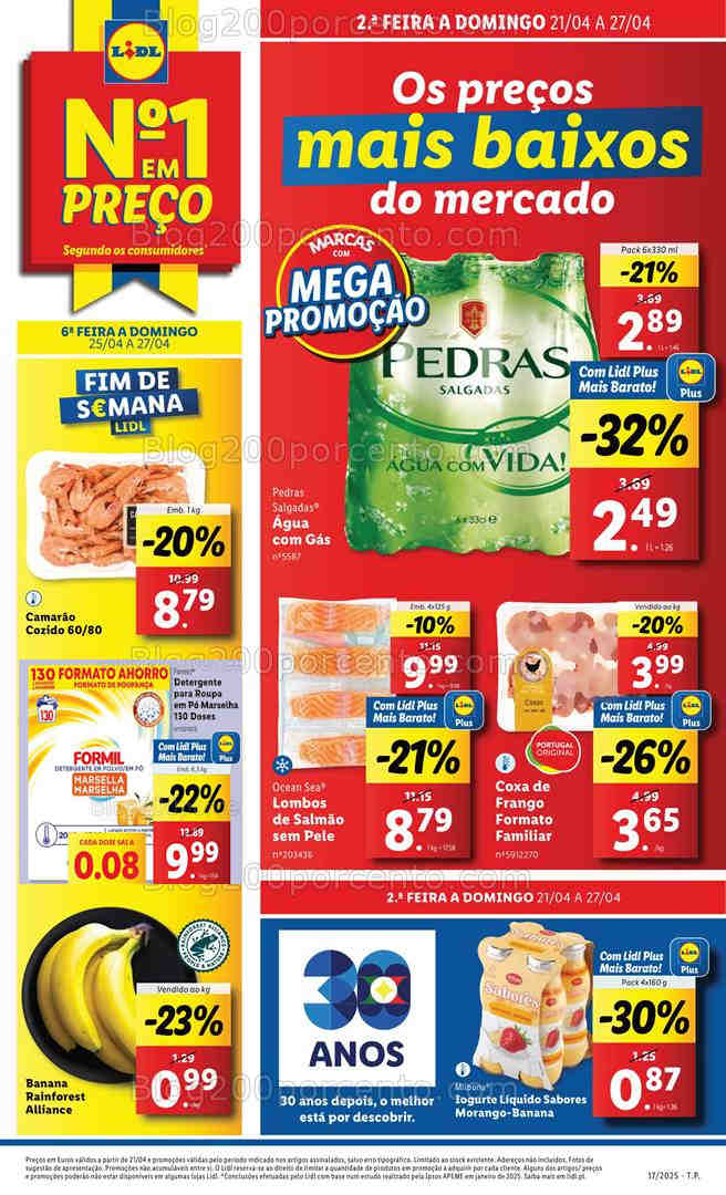 Antevisão Folheto LIDL Promoções de 21 a 27 abril - Edição Digital