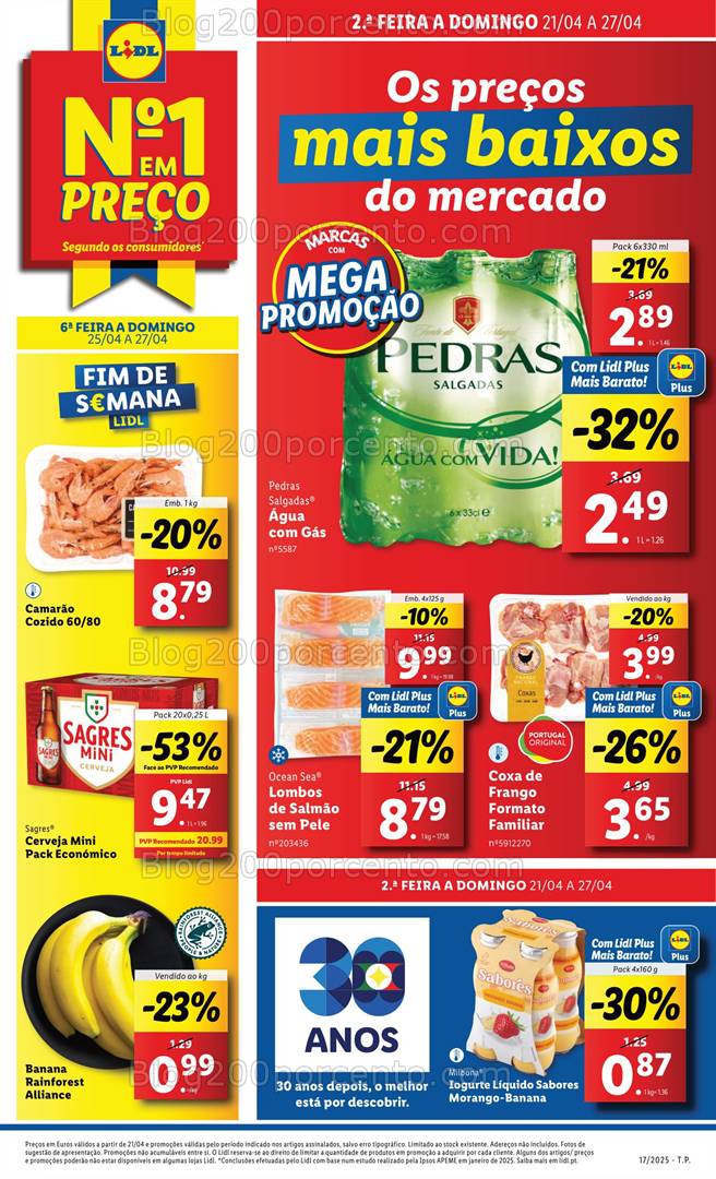 Antevisão Folheto LIDL Promoções de 21 a 27 abril - Edição Digital